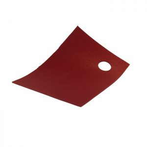 Handgummi, ca. 130 x 170mm, 2,0 mm stark, mit Daumenloch