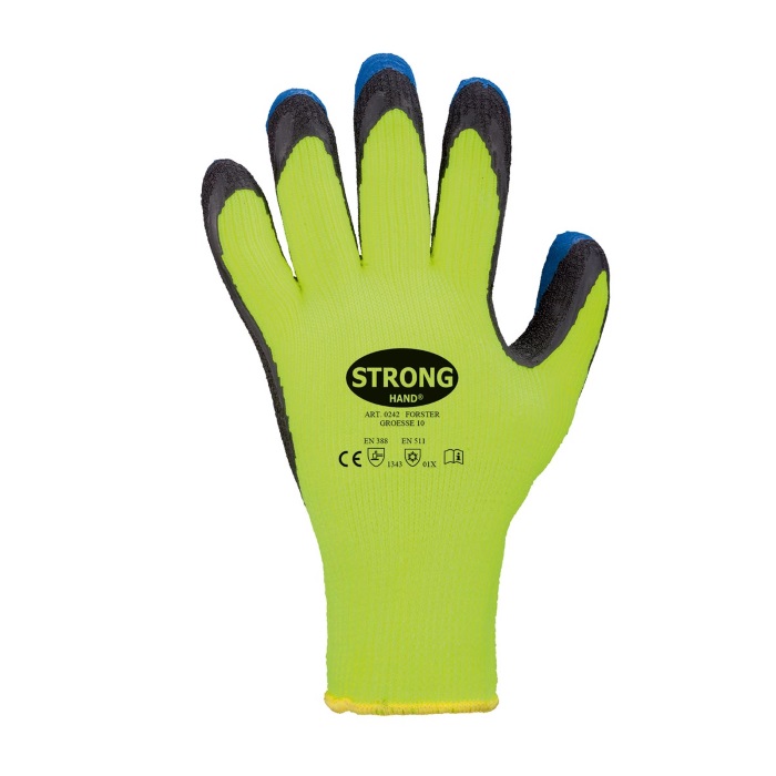 Winterhandschuhe mit doppelte Fingerbeschichtung Forster
