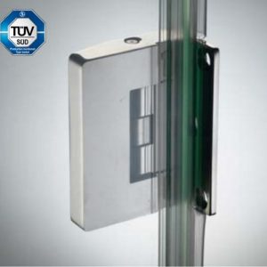 Glas/Wand Scharnier zum UV Verkleben 90° CER700UV