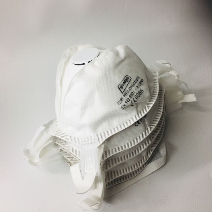 Standard FFP3 Feinstaubmaske mit Falte - 10 Stk pack