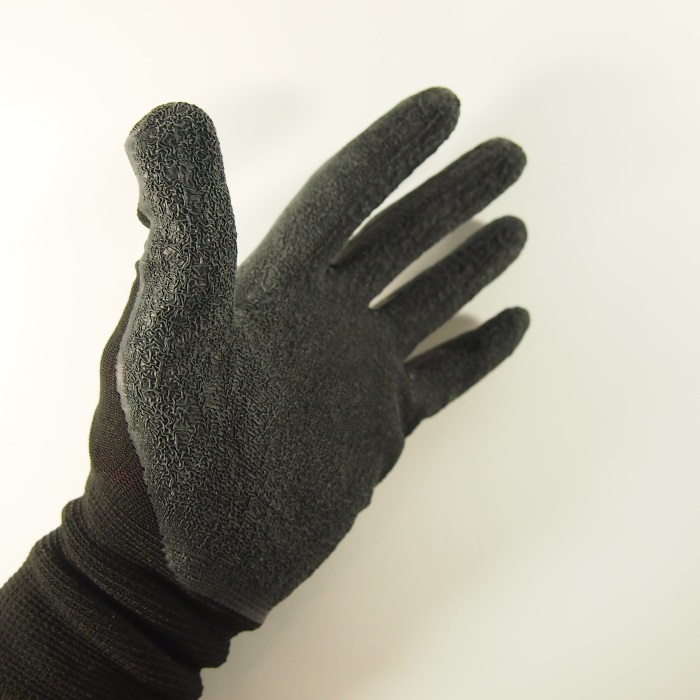 12 Paar Stronghand Finegrip Nylon-Latex-Handschuhe %Aktion% – Bild 3