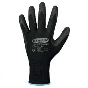 12 Paar Stronghand Finegrip Nylon-Latex-Handschuhe %Aktion%