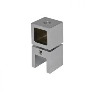 End-Stück für 15x15 Stabilisationsstange; Glasanschluss 360° drehbar