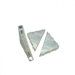 Glaseckenschutz 3mm -12 mm transparent / Weiss