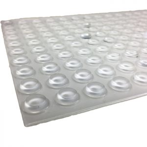 Glasauflage