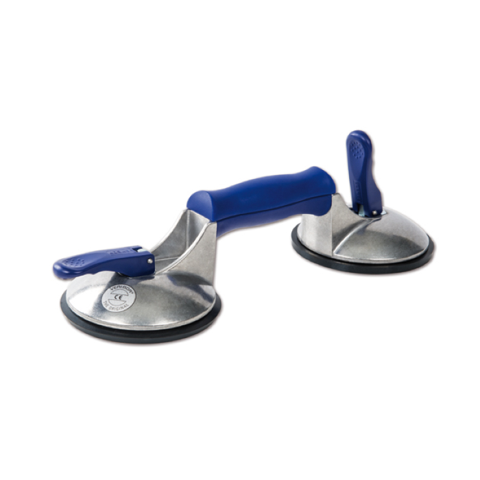 Glassauger mit 2 Platten aus Aluminium 60kg