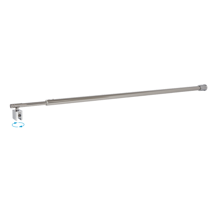 Einstellbare Stabilisierungsstange Glas/ Wand, D19x 800-1000mm