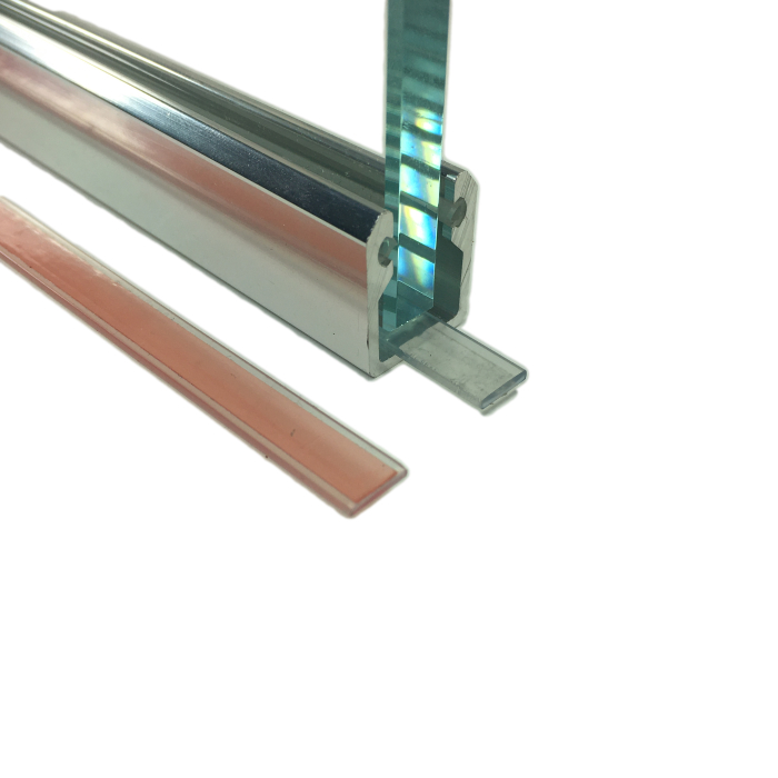 1.5 x 2300mm Transparente Distanz- und Trageprofile – Bild 2