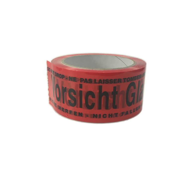 Vorsicht Glas Klebeband Rolle 50mm x 66m – Bild 2