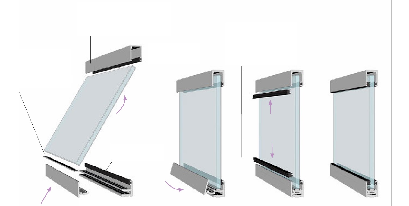 3m - 21x27 Klick-Festverglasungssystemprofil 8-10mm – Bild 6