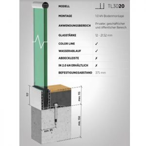 GLASPROFIL TL-3020