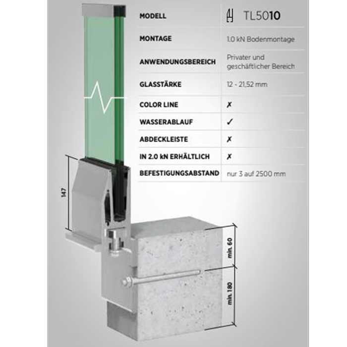 GLASPROFIL TL-5010