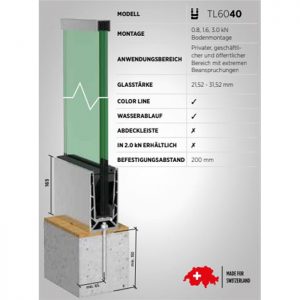 GLASPROFIL TL-6040