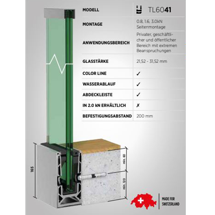 GLASPROFIL TL-6041