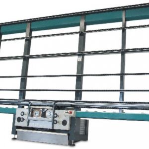 Zweispindelschleifmaschine für Flachglaskanten