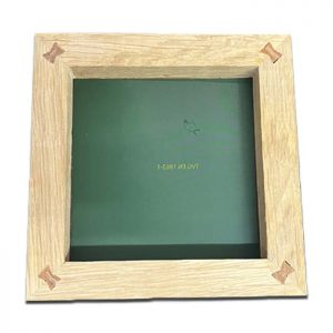 Schablone für Glasprüfstempel