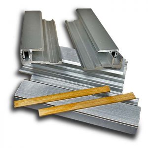 Mirror clips 35x100mm set