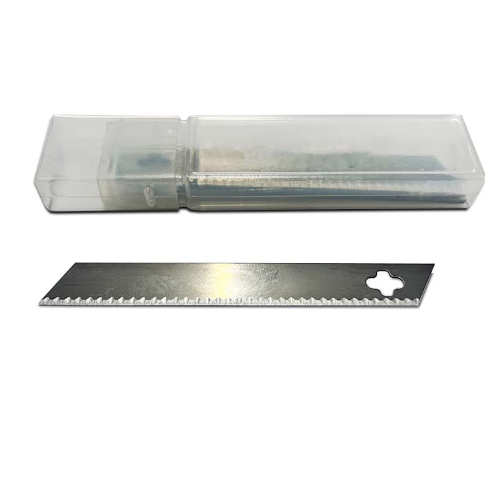 10 Stk. 0.5x 12 x 96 mm Ersatzklingen gezackte für Folien Trimmer – Bild 3