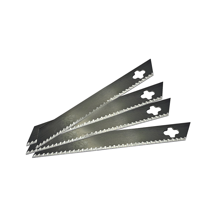 10 Stk. 0.5x 12 x 96 mm Ersatzklingen gezackte für Folien Trimmer – Bild 2