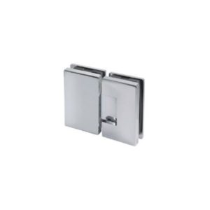 Glas-/ Glaspendeltürscharnier mit Nullstellung 180°