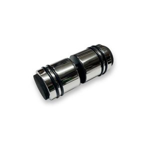Glastürgriffe Paar Zylinder Typ D30 mit Puffer