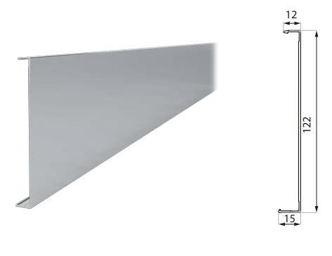 3m Set Econ UF- Aluminium Glasgeländer Profile 121x50 für Ganzglasgeländer %Aktion% – Bild 3