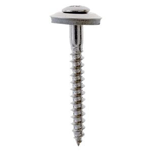 Edelstahlschraube V2A 6,3x X mit Dichtscheiben für Klemmprofile Dachverglasungssystem P60, P80, P100