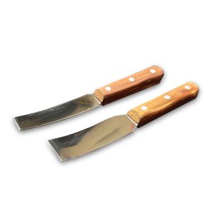 Kittmesser mit gebogener Klingen 18mm Breite