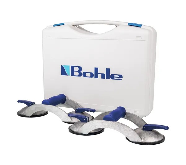 Veribor® Aluminium Saugheber Quergriff Set BOS2.0BL