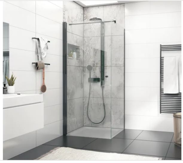Duschtürprofilband Aqua light, Glas-Wand 90° BO5200419-20-21